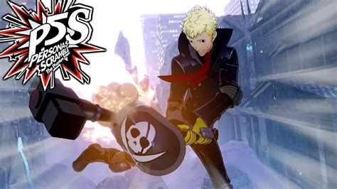 Ryuji Sakamoto Skull Gameplay P Fps Persona Scramble The