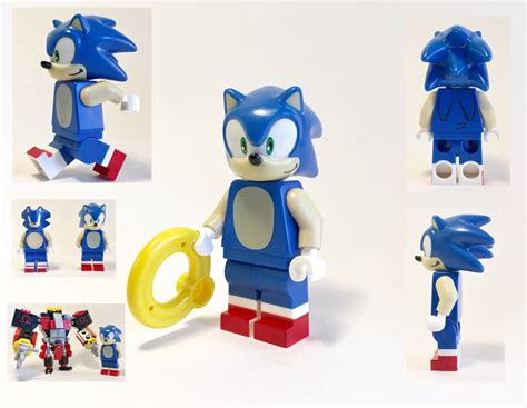 The Sonic The Hedgehog minifigure, a whole month early : Legodimensions