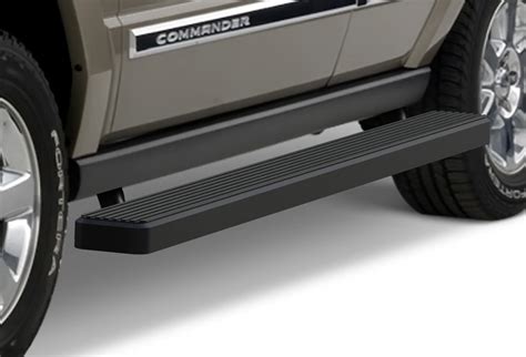 Aps Iboard Running Boards 5 Inches Matte Black Compatible With Jeep