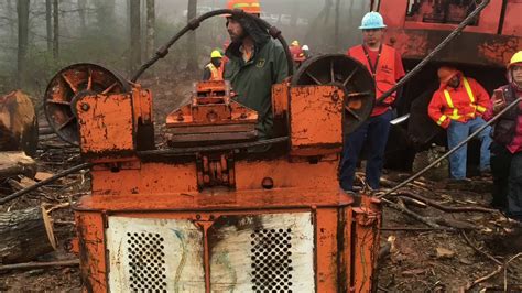 Madill 071 Cable Yarder In North Carolina Youtube