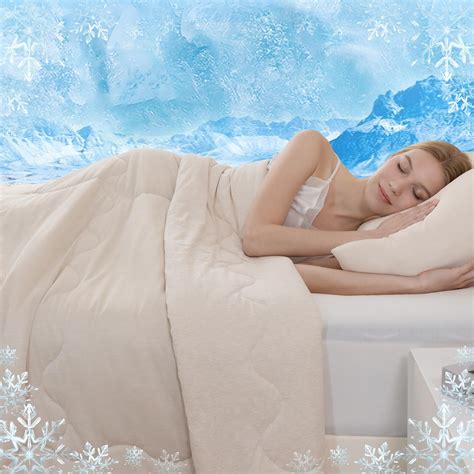 Amazon Auemtyn Cooling Comforter For Hot Sleepers Twin Size Double Sided Summer Comforter