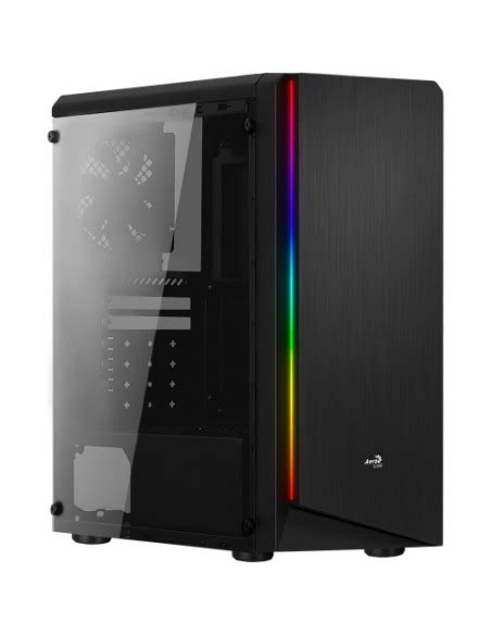 CAJA MEDIATORRE ATX AEROCOOL RIFT RGB BLACK USB 3 0