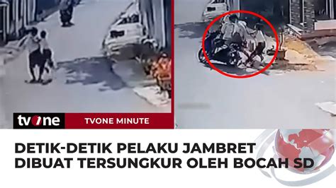 Aksi Heroik Bocah SD Gagalkan Penjambretan Tarik Baju Pelaku Hingga