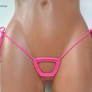 Uncensored Extreme Open Crotch Bikini String Bikini Uncensored Etsy