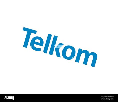 Telkom Mobile, rotated logo, white background B Stock Photo - Alamy 