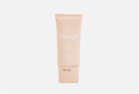 Divage Тональный крем для лица True color 01 Fair 25 мл — купить в ...