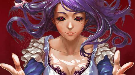 Rize Kamishiro Hd Wallpaper From Tokyo Ghoul By Ziga Pixiv