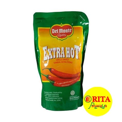 Jual Delmonte Saus Extra Hot Chilli Pouch 1 Kg Shopee Indonesia