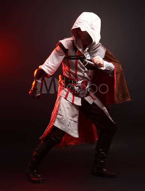 Inspired By Assassins Creed Ezio Halloween Cosplay Costume