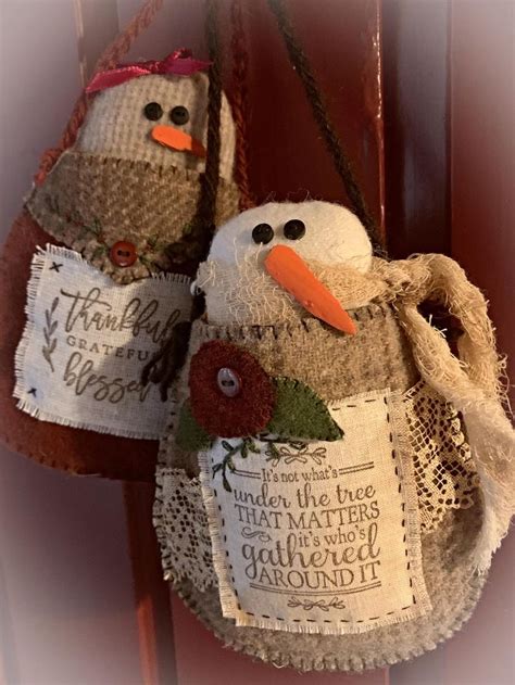 Scraps of this, bits of that,... - Rustic Country Handcrafts | Snowmen ...