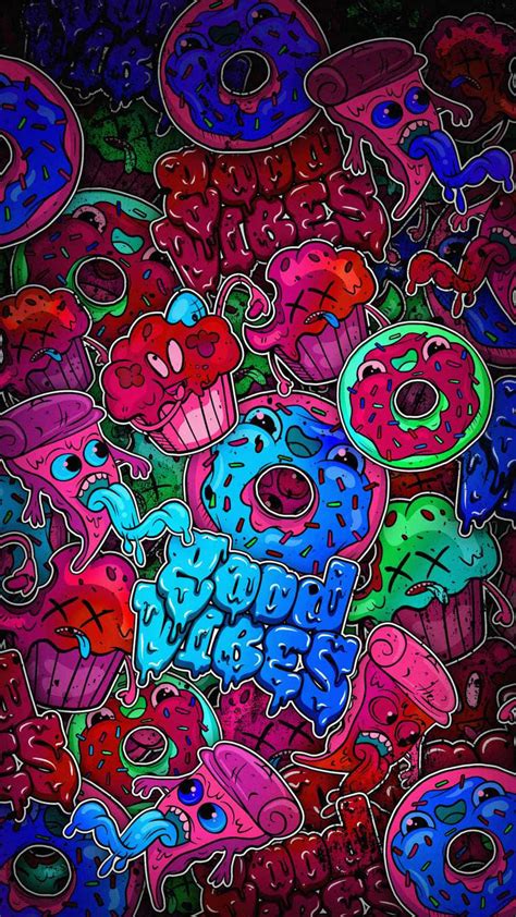 Trippy Graffiti Wallpaper