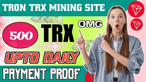 How To Earn Free Trx Without Investment TRX Mining Site 2023 TRX