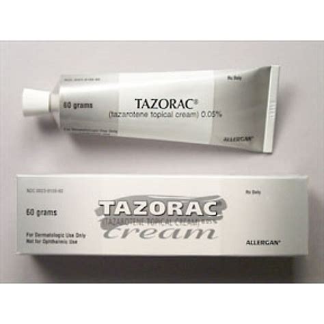 TAZAROTENE CREAM .1% - RX Products