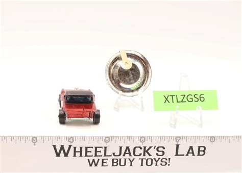 Python Red Hot Wheels 1968 Mattel Vintage Redline RL WITH BUTTON Wheeljack S Lab