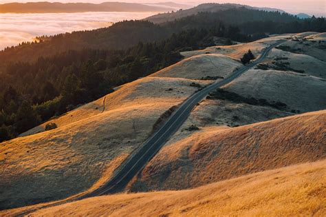 Free Photo: Road in the Mountains, Top View