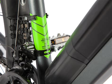 Электровелосипед Eltreco Ultra Max Pro (черно-зеленый) купить в Москве