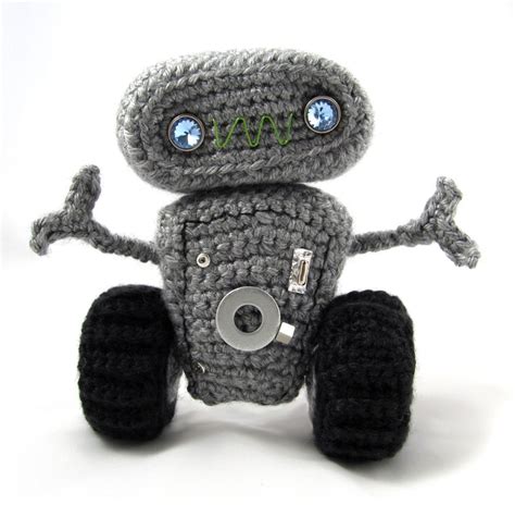 Cuddly Robot Crochet Pattern Crochet Patterns Amigurumi Patterns