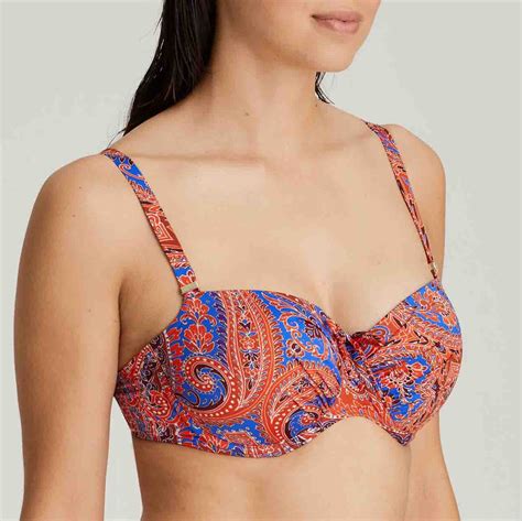 Primadonna Swim Casablanca Padded Balcony Bikini Top Storm In A D Cup Usa