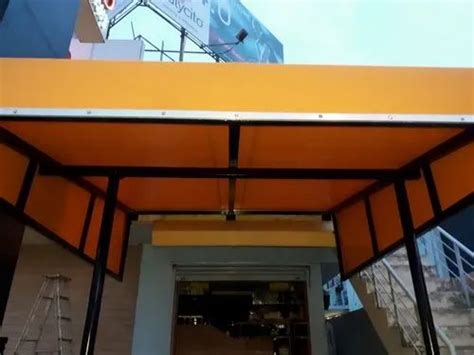 AASPA Aluminium Fixed Fabric Awnings for Sun Shade Coverage at Rs 320 ...