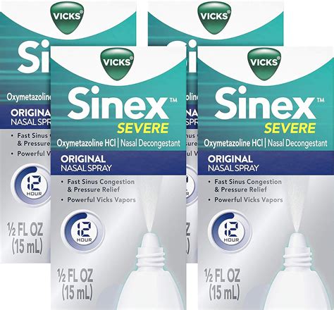 Vicks Sinex Severe Nasal Spray Original Sinus India Ubuy