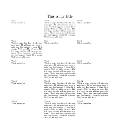 boxes - page with 15 text box - TeX - LaTeX Stack Exchange