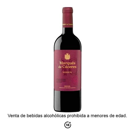 Vino Tinto Marqu S De C Ceres Reserva Rioja Ml Walmart