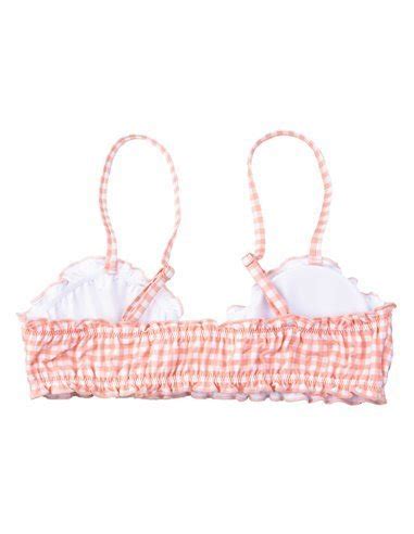 YSABEL MORA Top Bikini Rosa Y Blanco 82045 Mujer