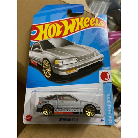 Hot Wheels Honda CR X Grey Shopee Malaysia
