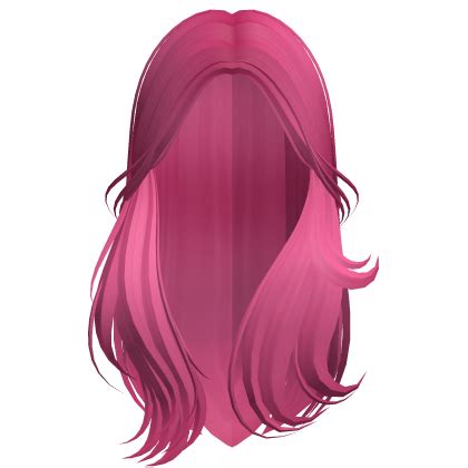 Long Flowing Fashion Famous Hair Hot Pink Roblox