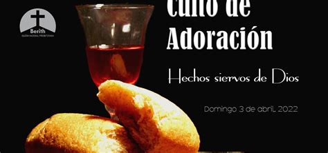 Culto De Adoraci N Am De Abril Berith