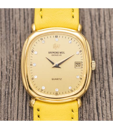 Raymond Weil - Ladies' Gold Plated Diamond Cocktail Watch - Ref. 5308