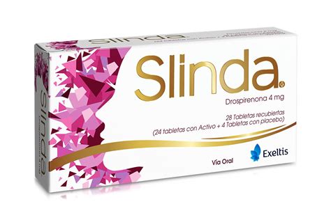 Slinda 4 Mg Caja Con 28 Tabletas Recubiertas Farma Chex