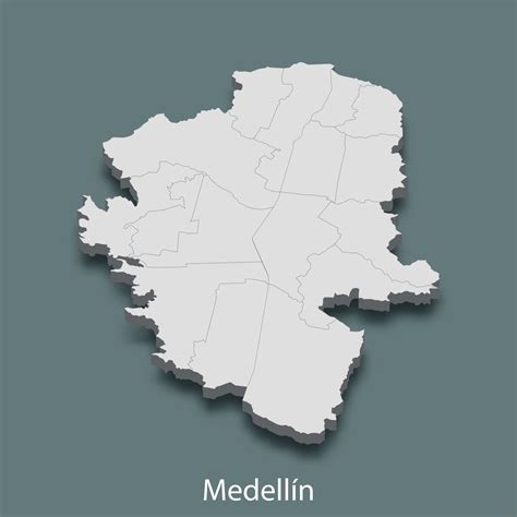 Medellin Colombia Map
