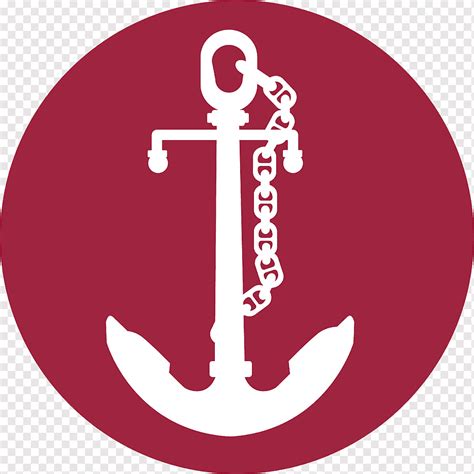 T Shirt Anchor Ship Watercraft Red Anchor White Technic Logo Png