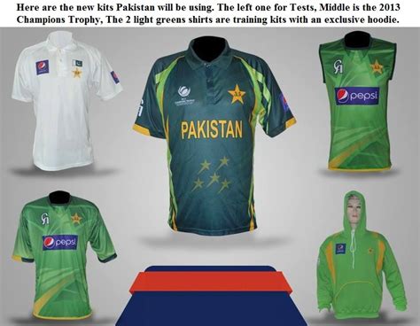 Pakistan Cricket Team Kit For ICC Champions Trophy Unveiled