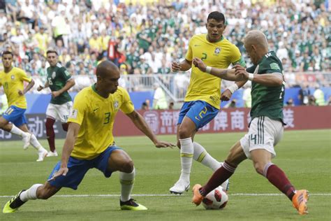 Fifa World Cup 2018 Brazil Vs Mexico Round Of 16 In Pics