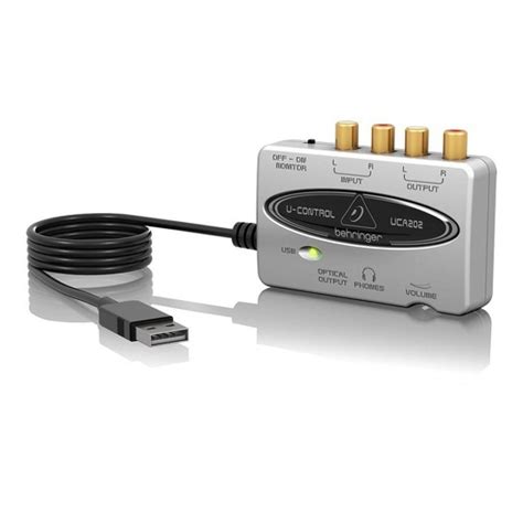 Behringer U-Control UCA202 USB Audio Interface | Musiclab Brisbane