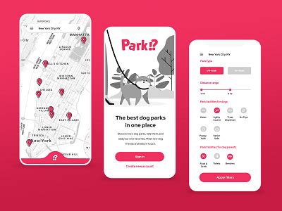 Park!? - Mobile app design by Anne Toonen on Dribbble