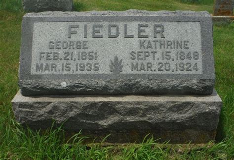 George Fiedler Memorial Find A Grave