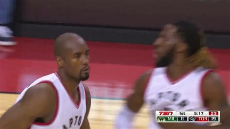 Nba Playoff 2017 Raptors Vs Bucks Round 1 Game 5 Move 9 Serge