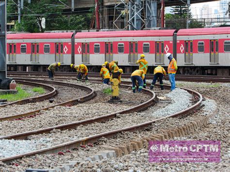 Trabalhos De Ajuste Na Via Permanente Jean Carlos Metr Cptm