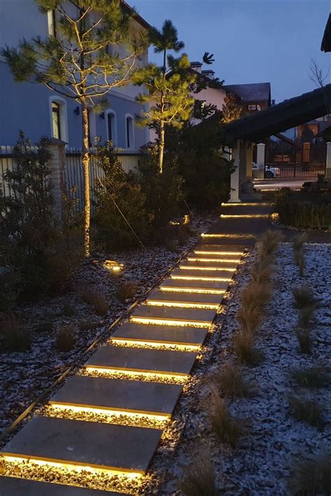 Подсветка дорожки в саду, ландшафтное освещение | Illuminazione ...