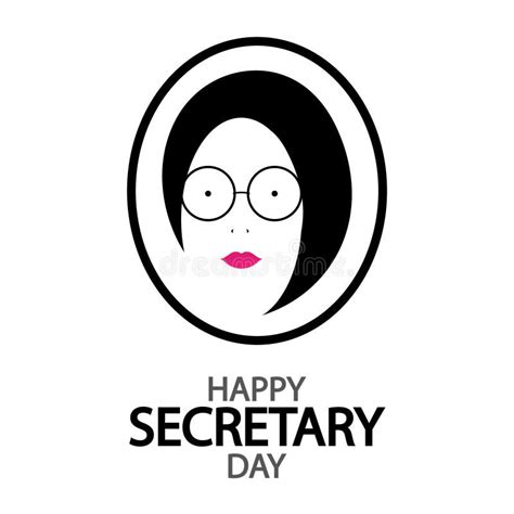 Happy Secretary Day Stock Illustrations 177 Happy Secretary Day Stock