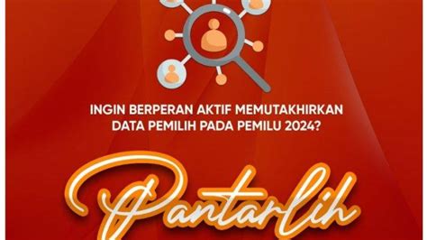 Buka Januari Begini Cara Daftar Hingga Syarat Pendaftaran Pantarlih