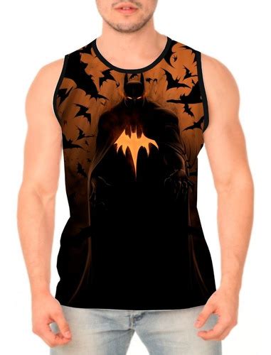 Camiseta Regata Filme Batman Morcego MercadoLivre