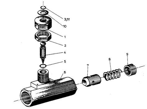 Дроссель регулируемый с обратным клапаном