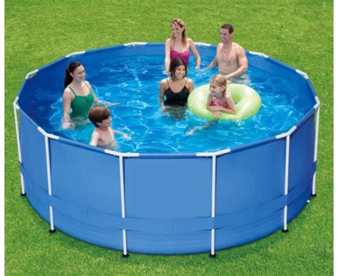 Каркасный бассейн Steel Pro max без аксессуаров Bestway 15428 (Диаметр ...