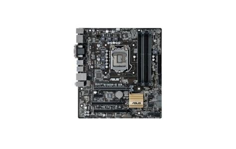 Asus B150M-C D3 socket LGA1151 VGA DVI-D HDMI DisplayPort 7.1-Channel ...
