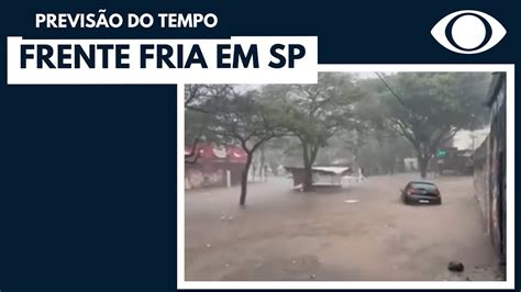 Frente Fria Deve Provocar Vendavais E At Chuva De Granizo Em Sp Youtube