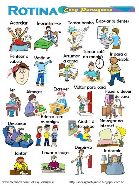 Significado Da Palavra Rotina - Vocabulário - Rotina